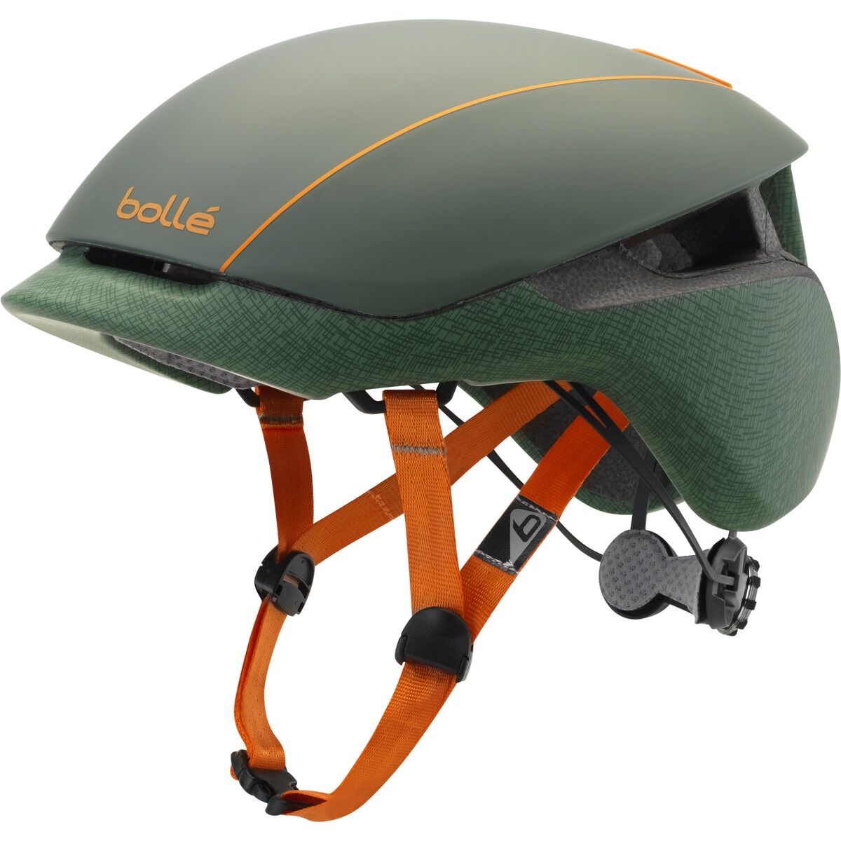 Bolle Messenger Standard Cycling Helmet  Khaki Orange L 58-62