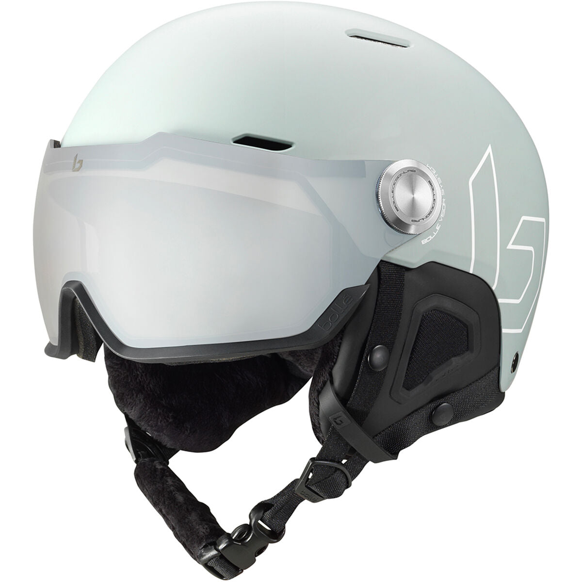 Bolle Might Visor Premium Mips Snow Helmet  Quarry Grey Matte S 52-55