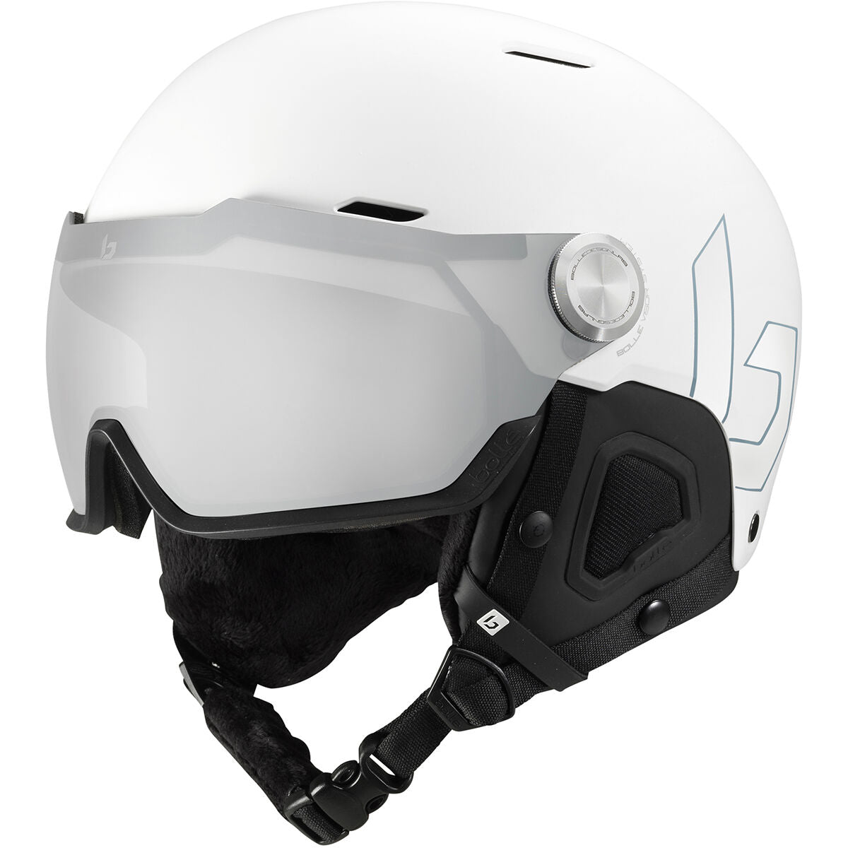 Bolle Might Visor Premium Mips Snow Helmet  White Matte S 52-55