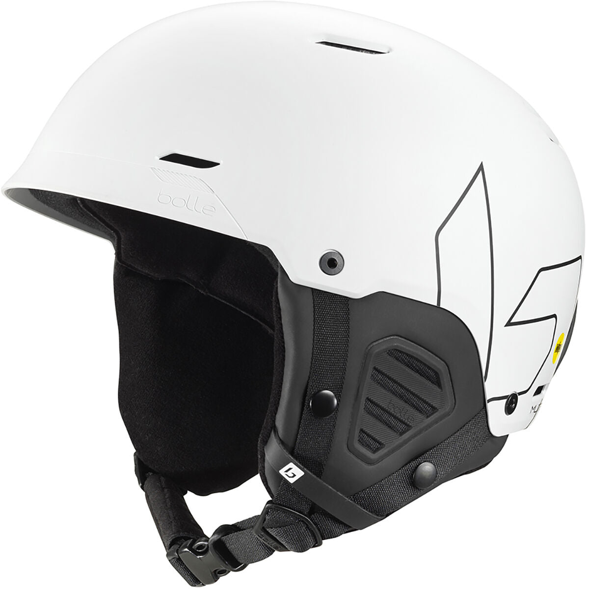 Bolle Mute Mips Snow Helmets  Offwhite Matte S 52-55