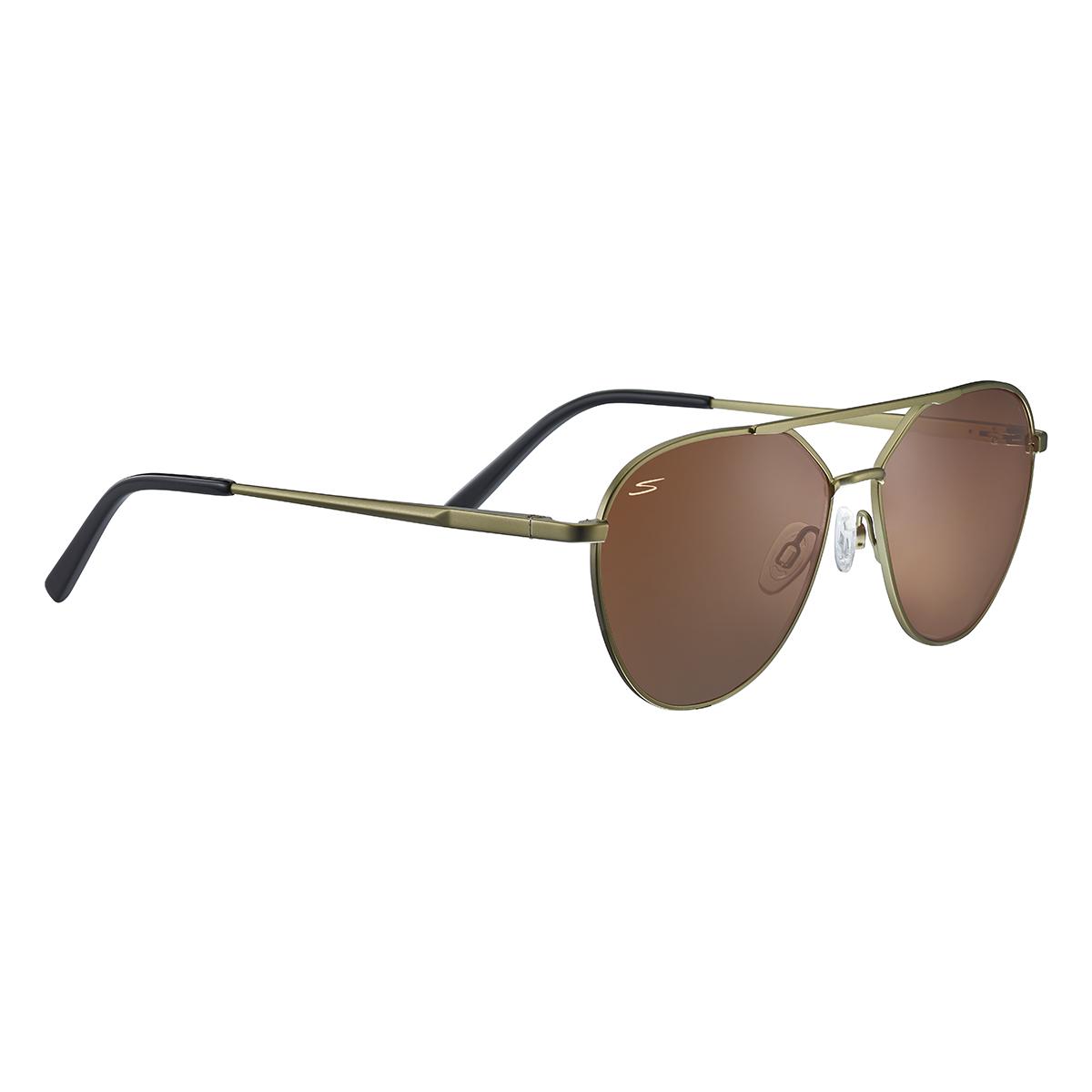 Serengeti Odell Sunglasses  Matte Khaki Medium, Large