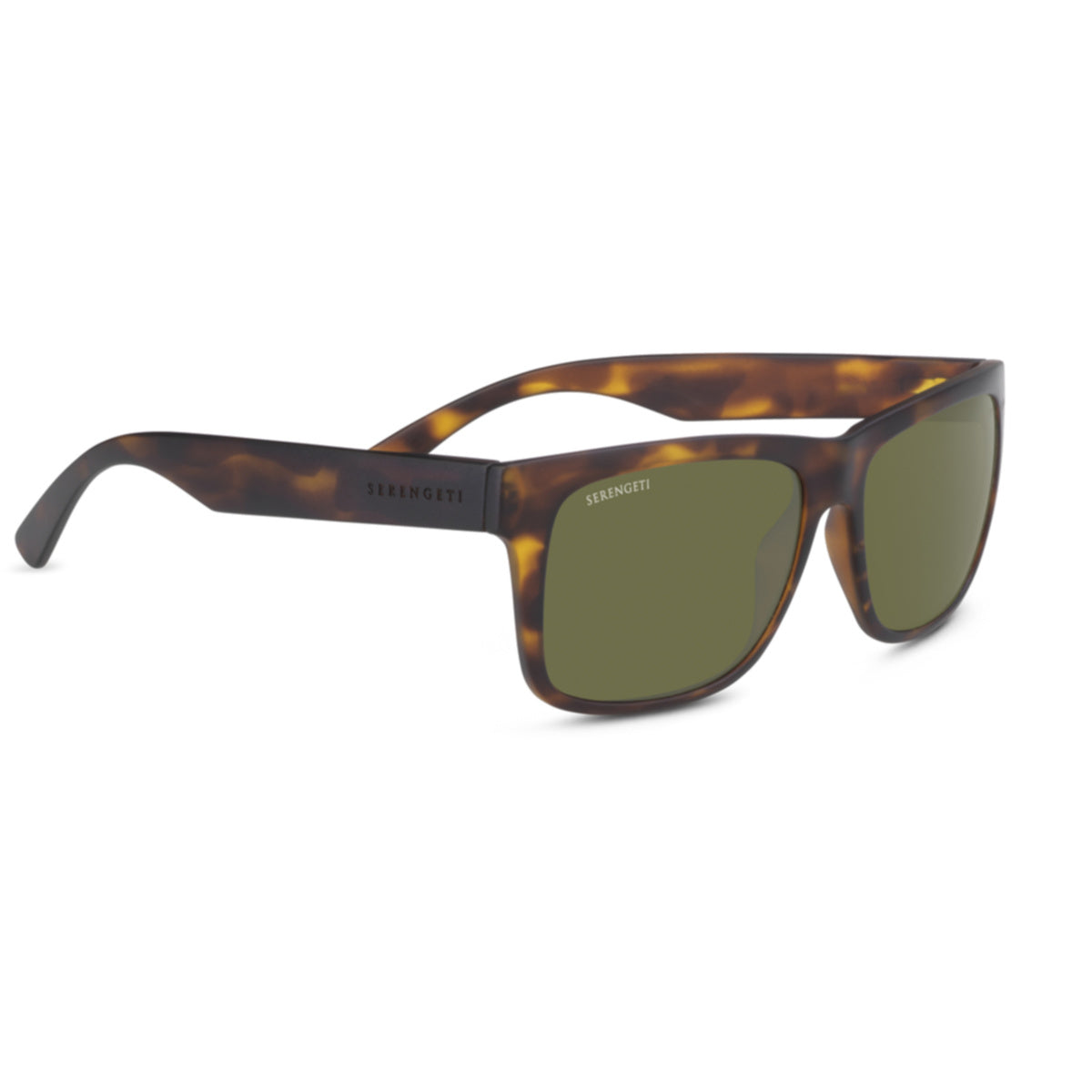 Serengeti Positano Sunglasses  Matte Tortoise Medium-Large, Large
