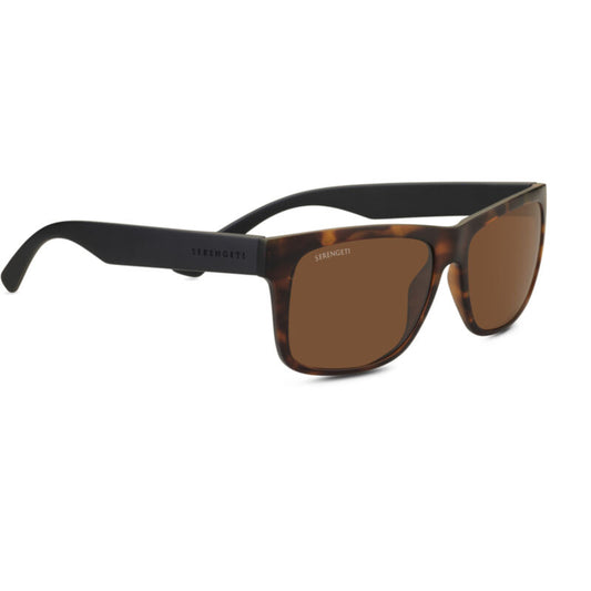 Serengeti Positano Sunglasses  Matte Tortoise With Matte Black Temples Medium large