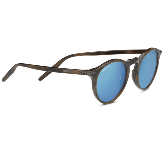 Serengeti Raffaele Sunglasses  Shiny Wood Grain Small medium