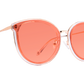 SPY Colada Sunglasses  Tangerine Crystal  63-16-155