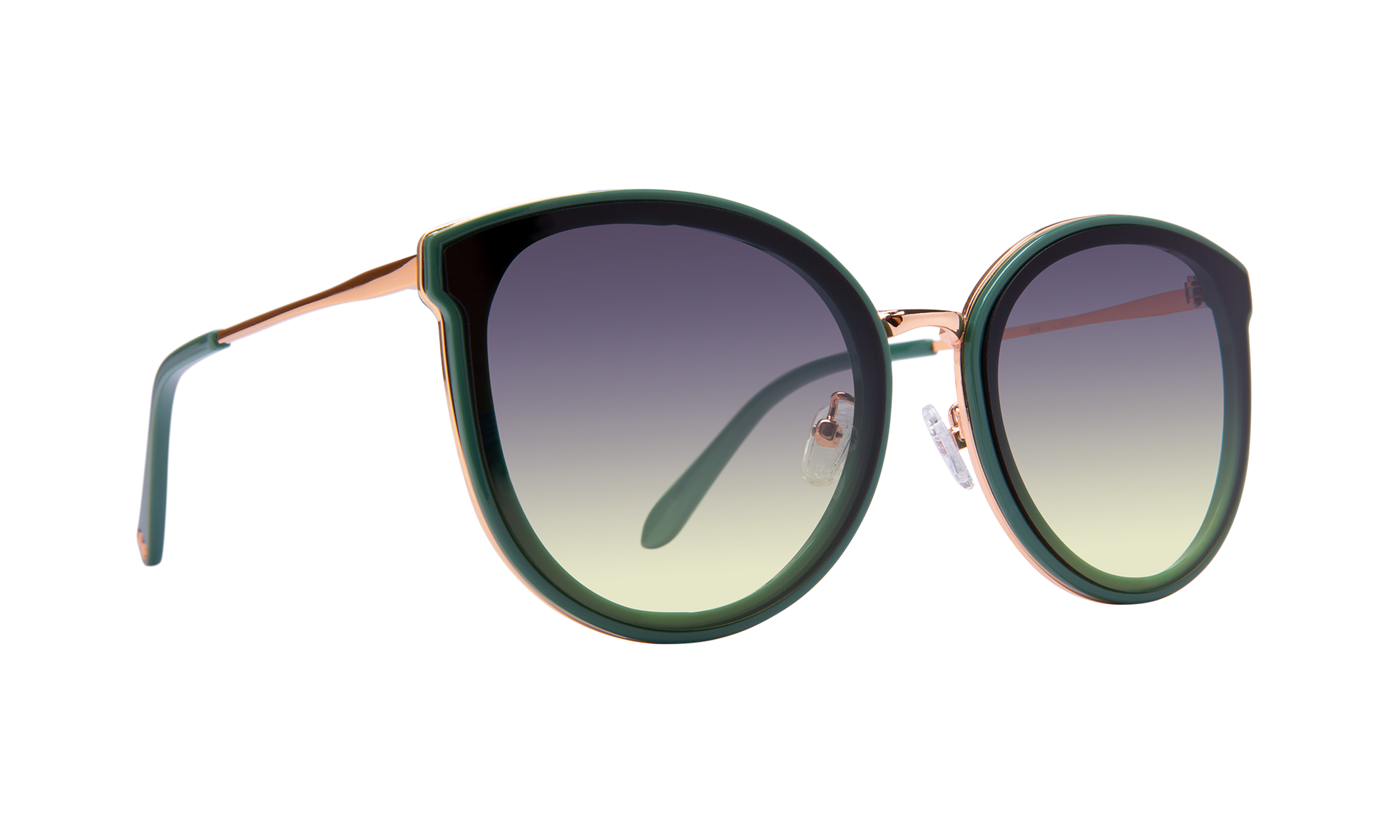 SPY Colada Sunglasses  Green Sunset Fade Seaweed  63-16-155