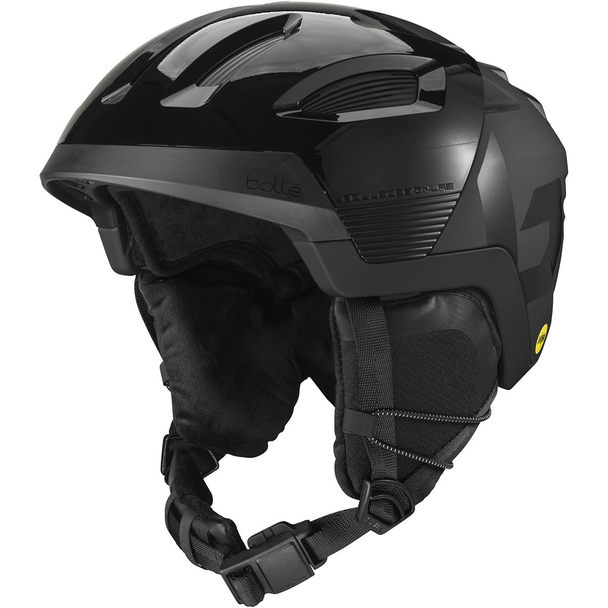 Bolle Ryft Mips Snow Helmet  Full Black Shiny Small S 52-55