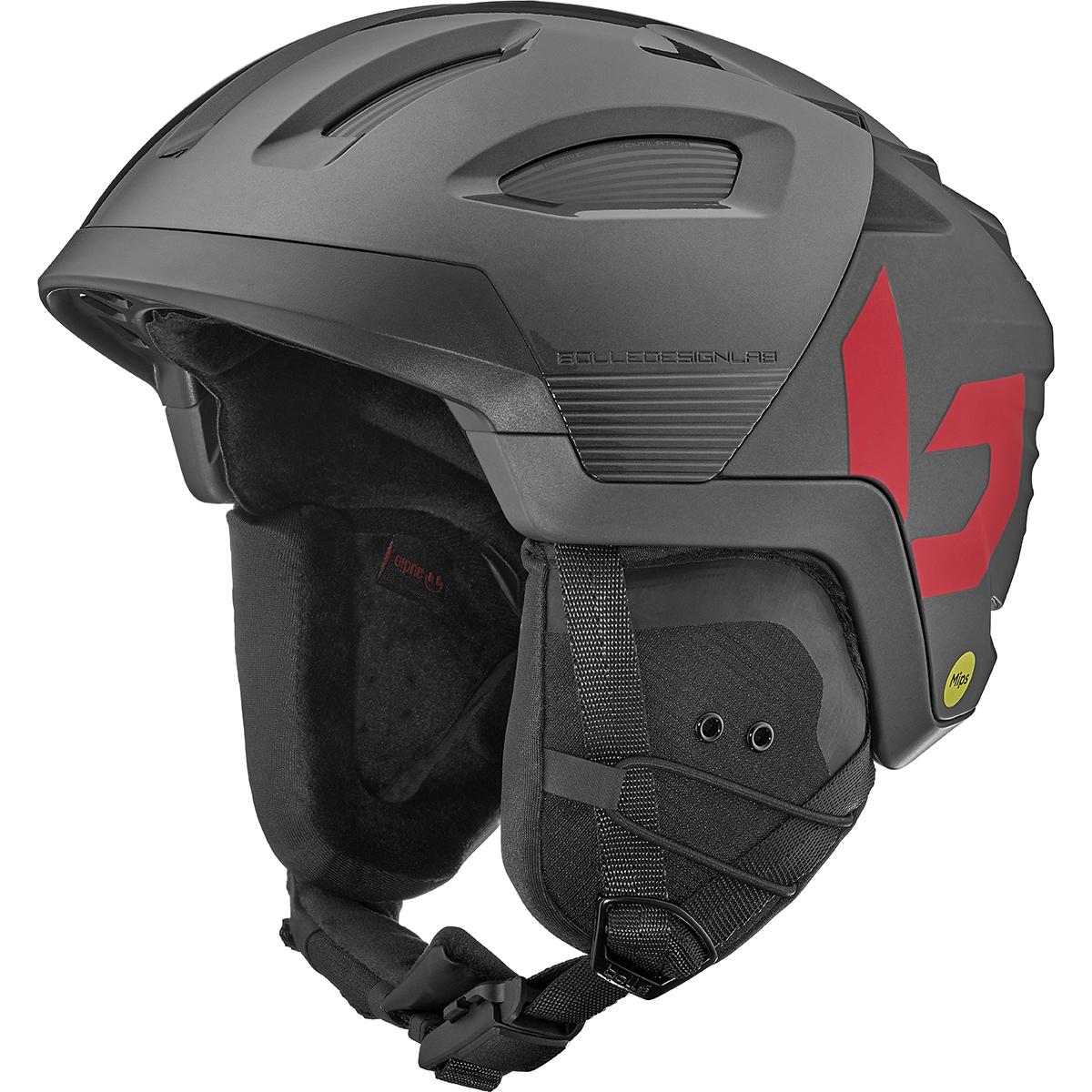 Bolle Ryft Mips Snow Helmet  Titanium Red Matte Small S 52-55