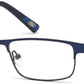 Skechers SE1160 Rectangular Eyeglasses 091-091 - Matte Blue