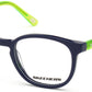 Skechers SE1163 Round Eyeglasses 090-090 - Shiny Blue