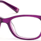 Skechers SE1601 Eyeglasses 081-081 - Shiny Violet