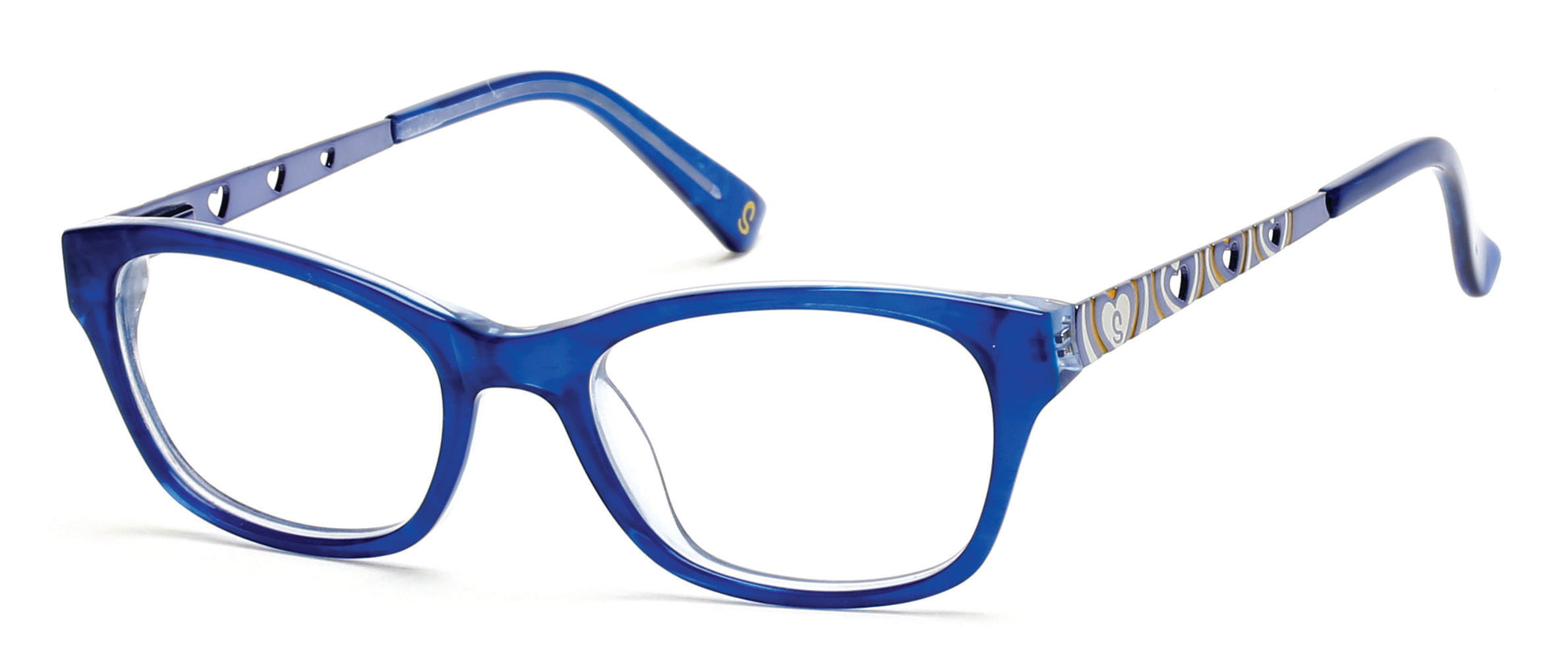 Skechers SE1601 Eyeglasses 090-090 - Shiny Blue