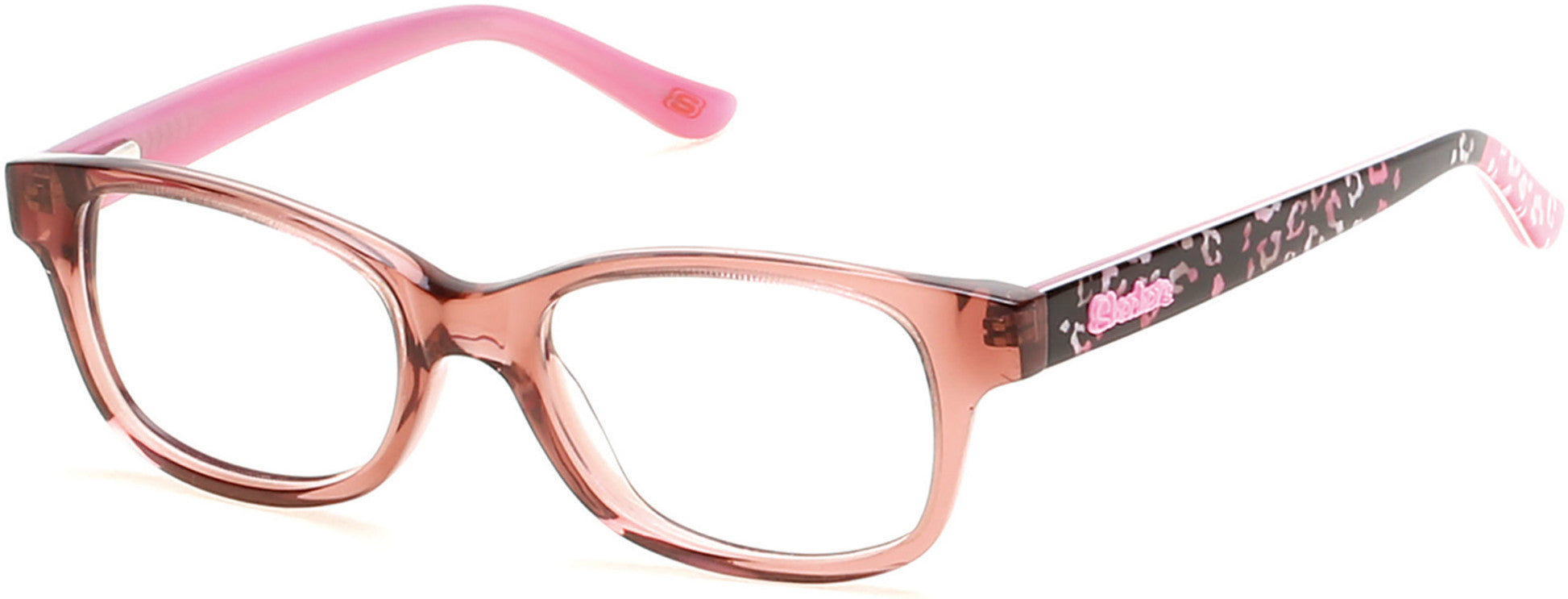 Skechers SE1604 Eyeglasses 048-048 - Shiny Dark Brown
