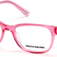 Skechers SE1639 Rectangular Eyeglasses 075-075 - Shiny Fuxia
