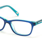 Skechers SE1660 Rectangular Eyeglasses 090-090 - Shiny Blue
