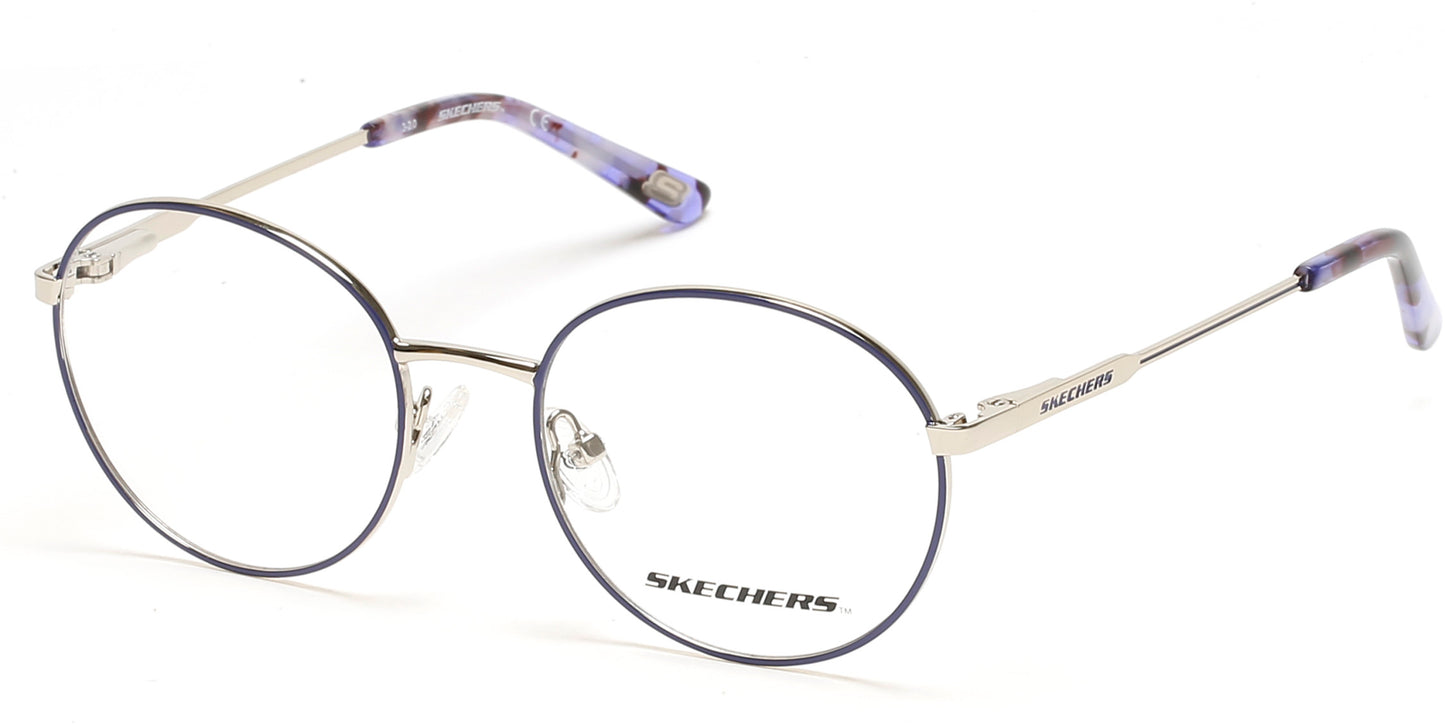 Skechers SE1661 Round Eyeglasses 083-083 - Violet