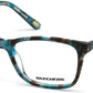 Skechers SE2154 Rectangular Eyeglasses 092-092 - Blue