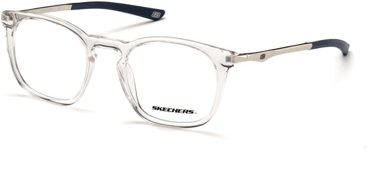 Skechers SE3244 Round Eyeglasses 026-026 - Crystal