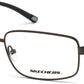 Skechers SE3271 Rectangular Eyeglasses 096-096 - Shiny Dark Green