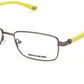 Skechers SE3303 Rectangular Eyeglasses 009-009 - Matte Gunmetal