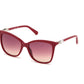 Swarovski SK0227 Butterfly Sunglasses 69T-69T - Shiny Bordeaux / Gradient Bordeaux Lenses