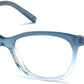 Swarovski SK5211 Cat Eyeglasses 092-092 - Blue/other