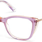 Swarovski SK5366 Butterfly Eyeglasses 080-080 - Lilac