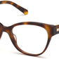 Swarovski SK5392 Cat Eyeglasses 052-052 - Dark Havana