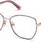 Swarovski SK5393 Butterfly Eyeglasses 028-028 - Shiny Rose Gold