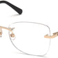 Swarovski SK5394 Butterfly Eyeglasses 032-032 - Pale Gold