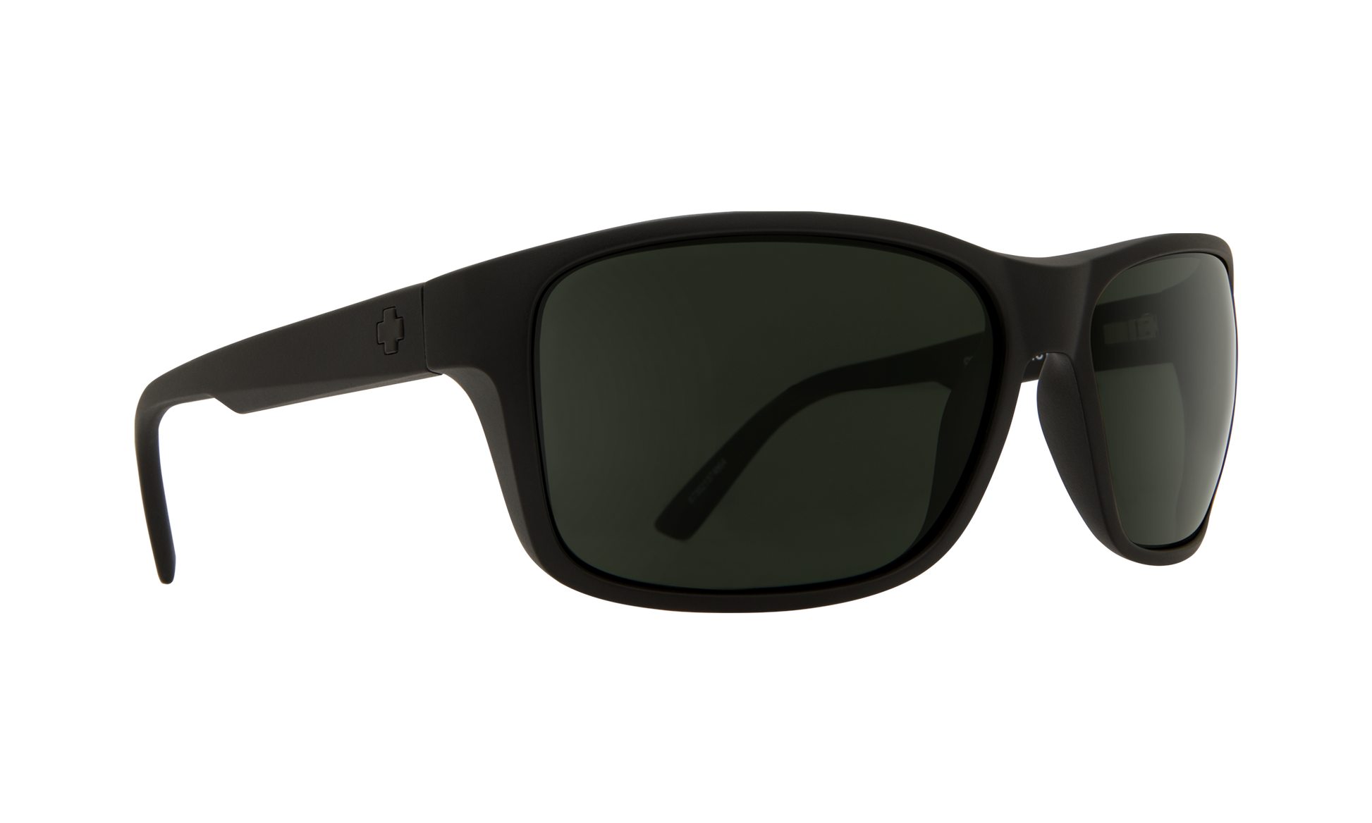 SPY Arcylon Sunglasses  HD Plus Gray Green Polar SOSI Matte Black  60-14-128