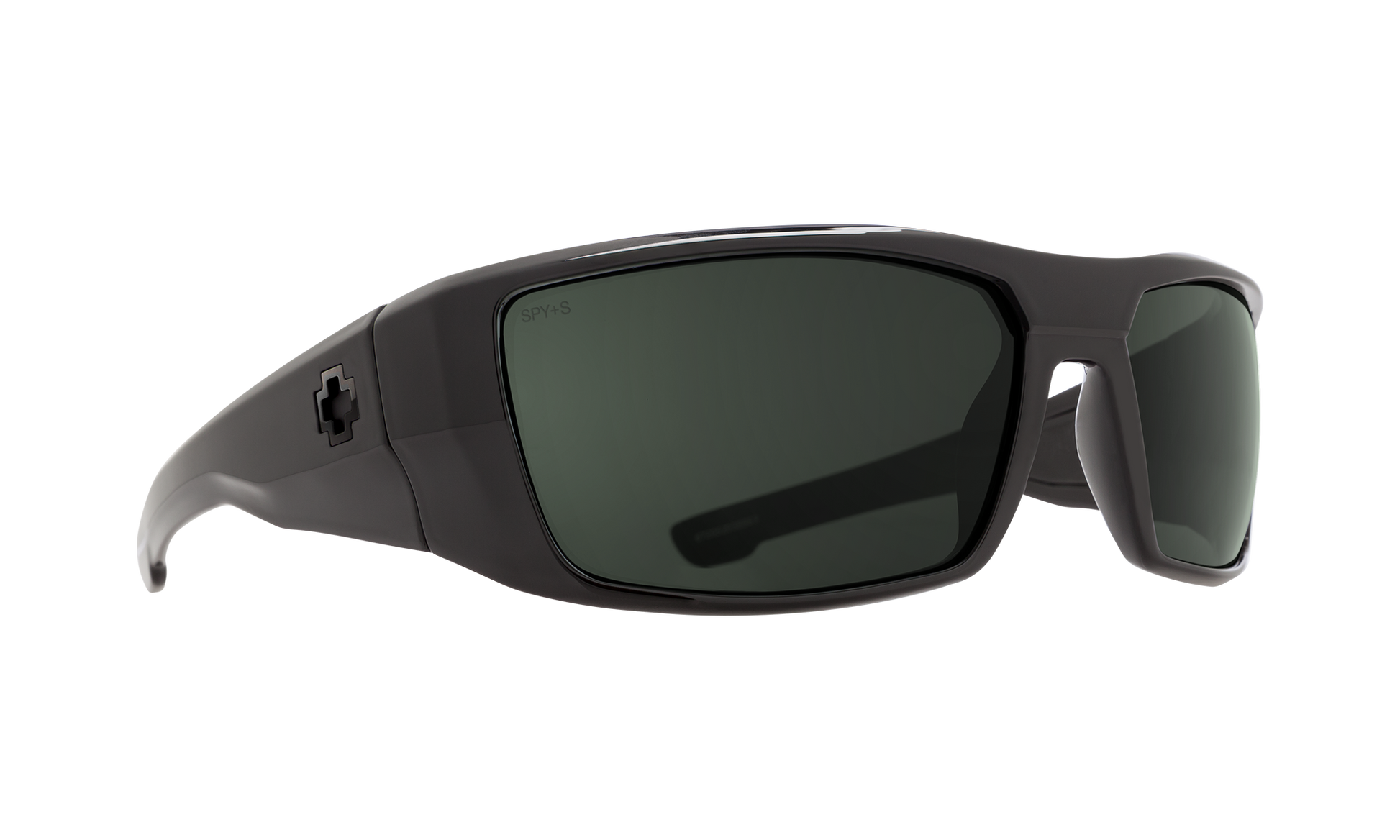 SPY Dirk Sunglasses  Happy Gray Green SOSI Black  64-16-125