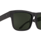 SPY Discord Sunglasses  Happy Gray Green SOSI Matte Black  57-17-145