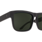 SPY Discord Sunglasses  Happy Gray Green Polar SOSI Matte Black  57-17-145