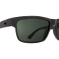 SPY Frazier Sunglasses  Happy Gray Green SOSI Matte Black  59-16-127