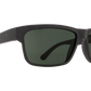SPY Frazier Sunglasses  Happy Gray Green Polar SOSI Matte Black  59-16-127