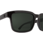 SPY Helm 2 Sunglasses  Happy Gray Green SOSI Black  57-19-145