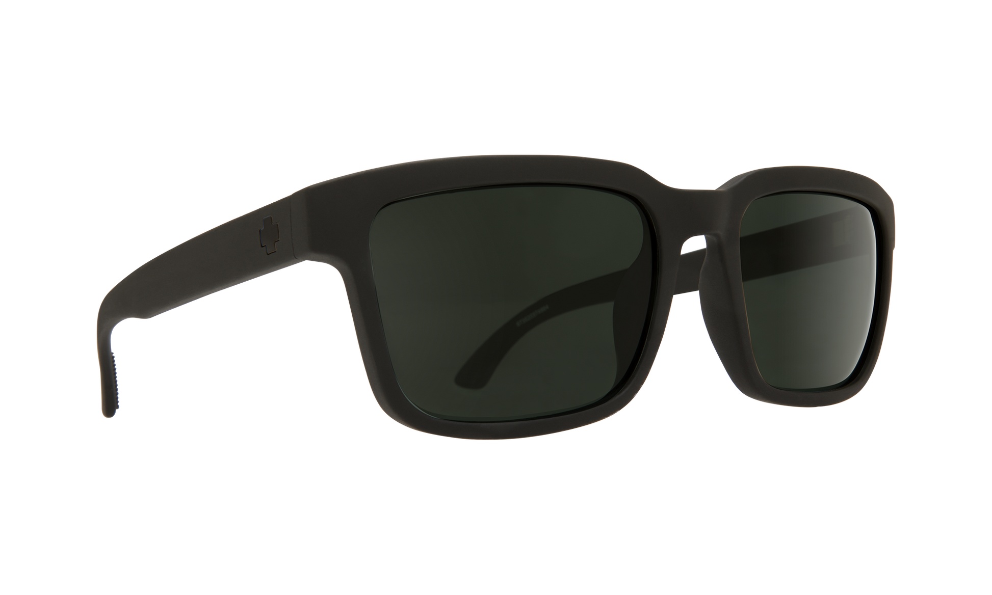 SPY Helm 2 Sunglasses  Happy Gray Green SOSI Matte Black  57-19-145
