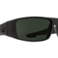 SPY Logan Sunglasses  Happy Gray Green SOSI Matte Black ANSI RX  60-13-124