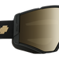 SPY Ace Snow Goggle Goggles  HD Plus Bronze w/ Gold Spectra Mirror + HD Plus LL Persimmon w/ Silver Spectra Mirror 25th Anniv Black Gold One Size