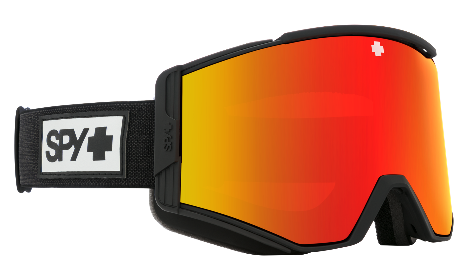 SPY Ace Snow Goggle Goggles  HD Plus Bronze w/ Red Spectra Mirror + HD Plus LL Yellow w/ Green Spectra Mirror Matte Black One Size