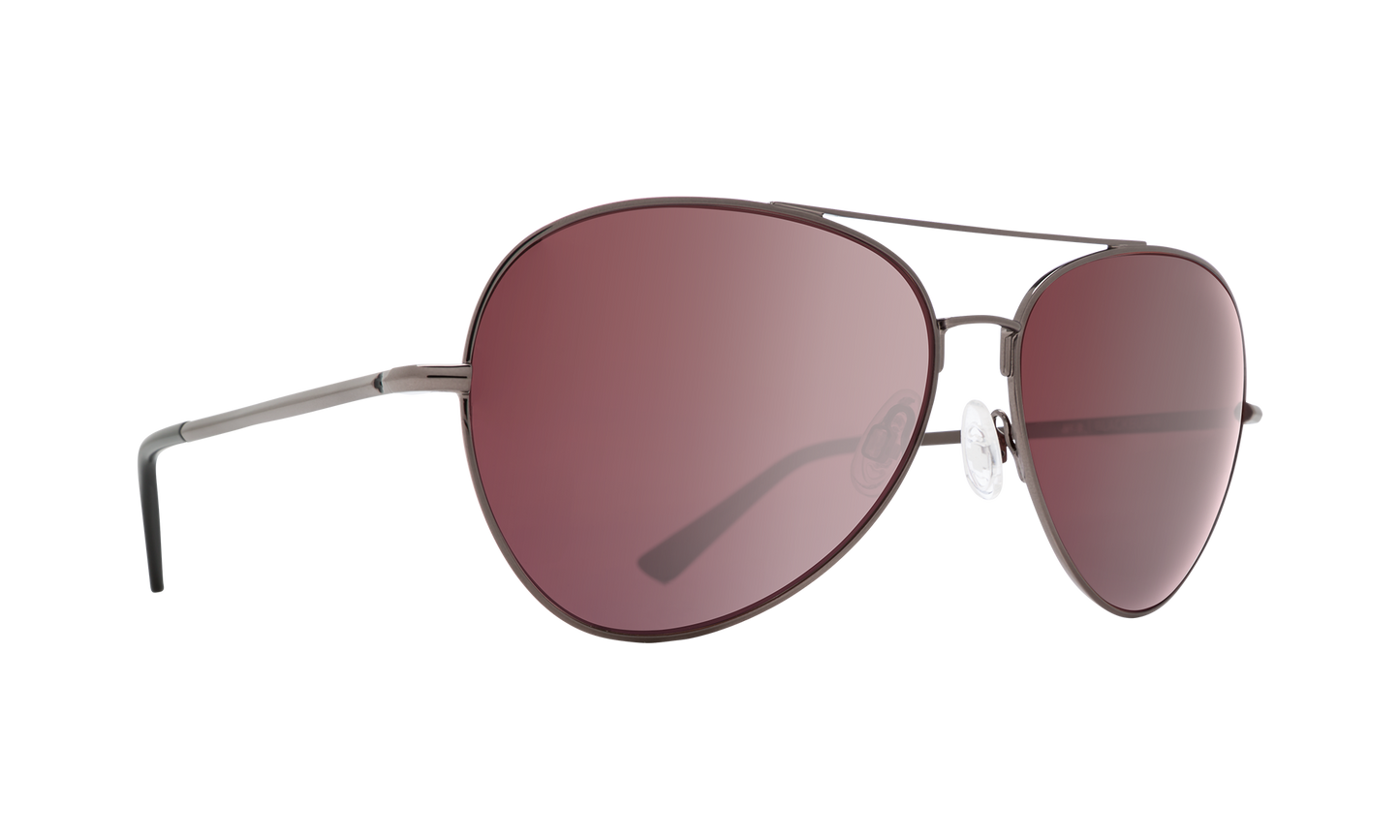 SPY Blackburn Sunglasses  HD Plus Rose Polar with Silver Spectra Mirror Gunmetal  60-14-145