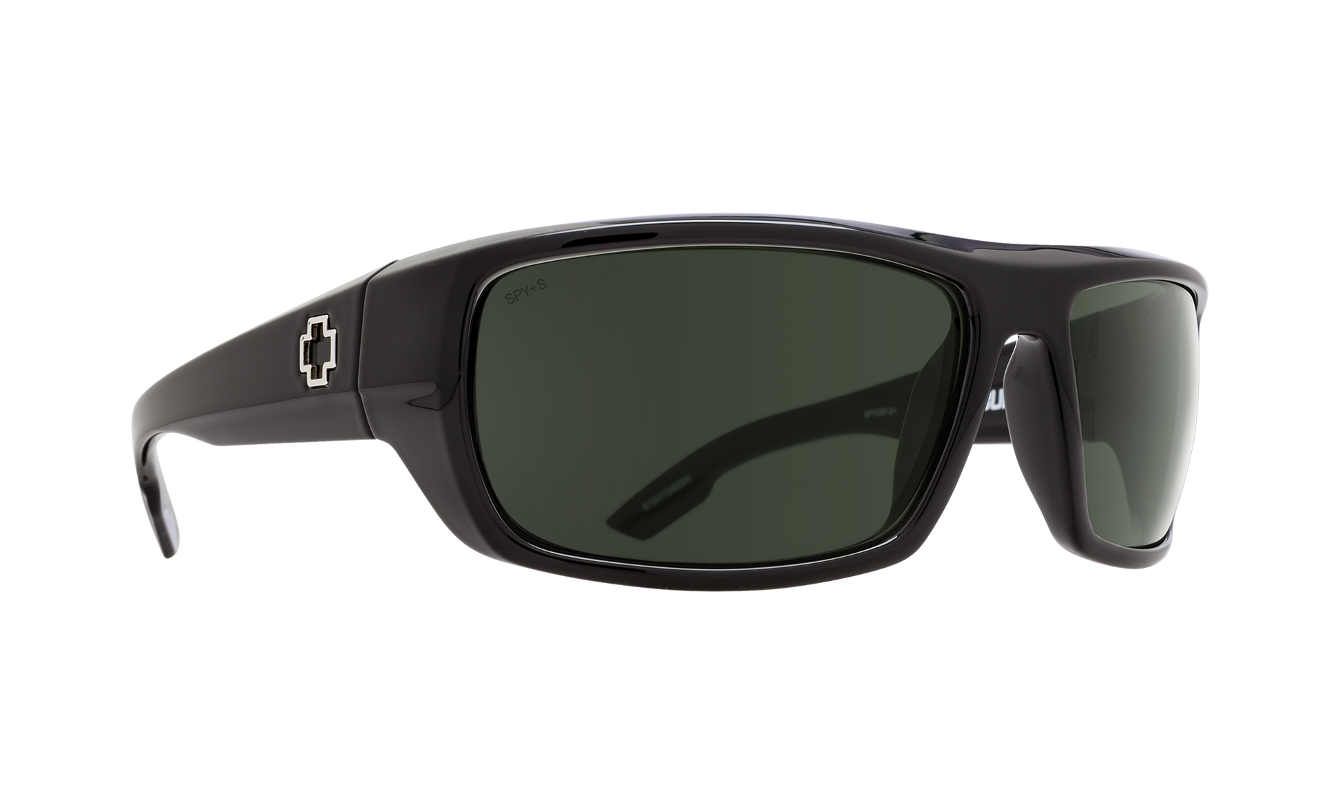 SPY Bounty Sunglasses  Happy Gray Green Black ANSI RX  65-17-123