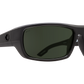 SPY Bounty Sunglasses  Happy Gray Green Matte Black ANSI RX  65-17-123