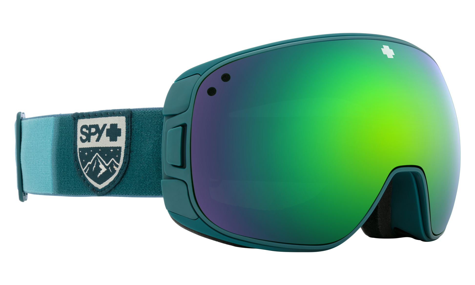 SPY Bravo Snow Goggle Goggles  HD Plus Bronze w/ Green Spectra Mirror + HD Plus LL Persimmon w/ Silver Spectra Mirror Colorblock Teal One Size