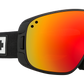 SPY Bravo Snow Goggle Goggles  HD Plus Bronze w/ Red Spectra Mirror + HD Plus LL Yellow w/ Green Spectra Mirror Matte Black One Size