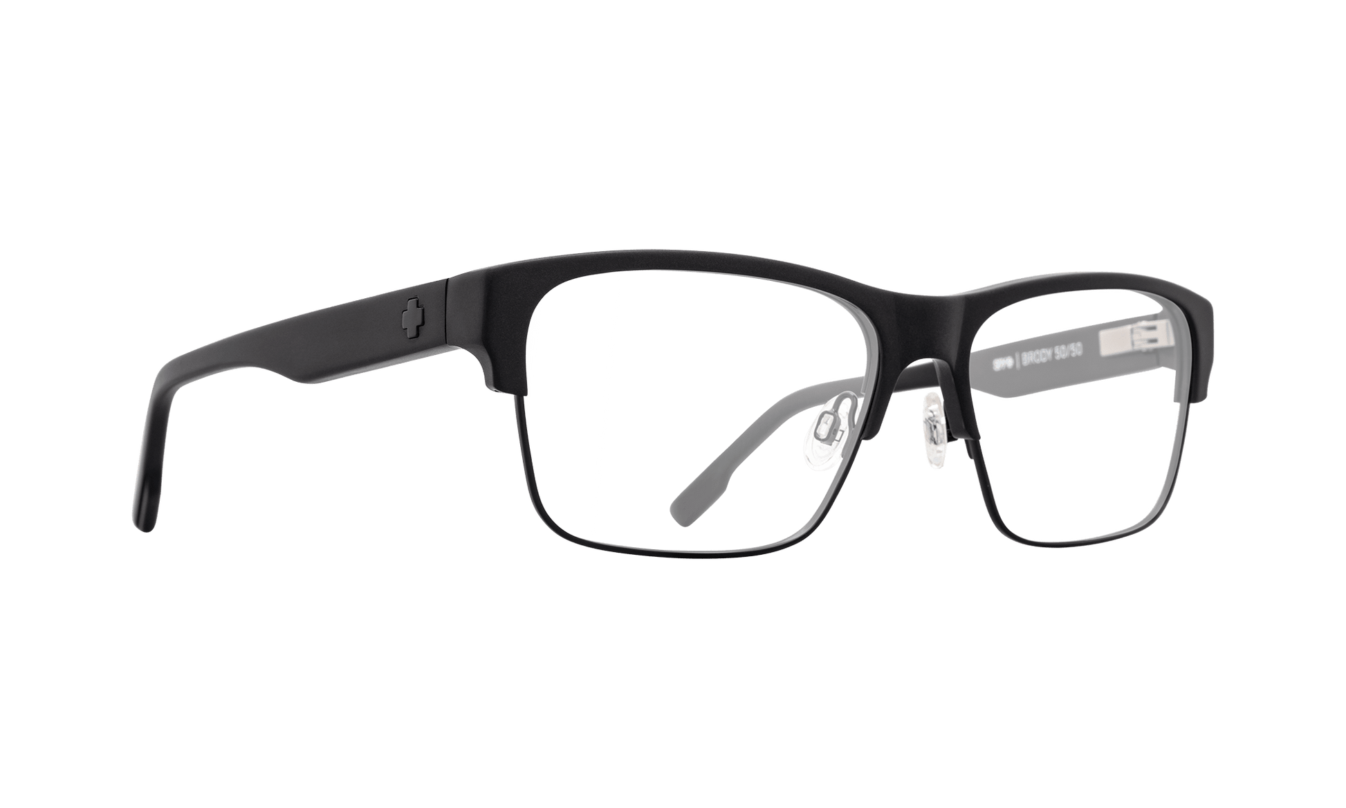 SPY Brody 50/50 59 Eyeglasses   Matte Black One Size