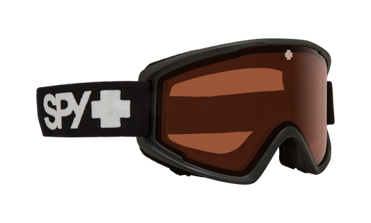 SPY Crusher Snow Goggle Goggles  HD LL Persimmon Matte Black One Size
