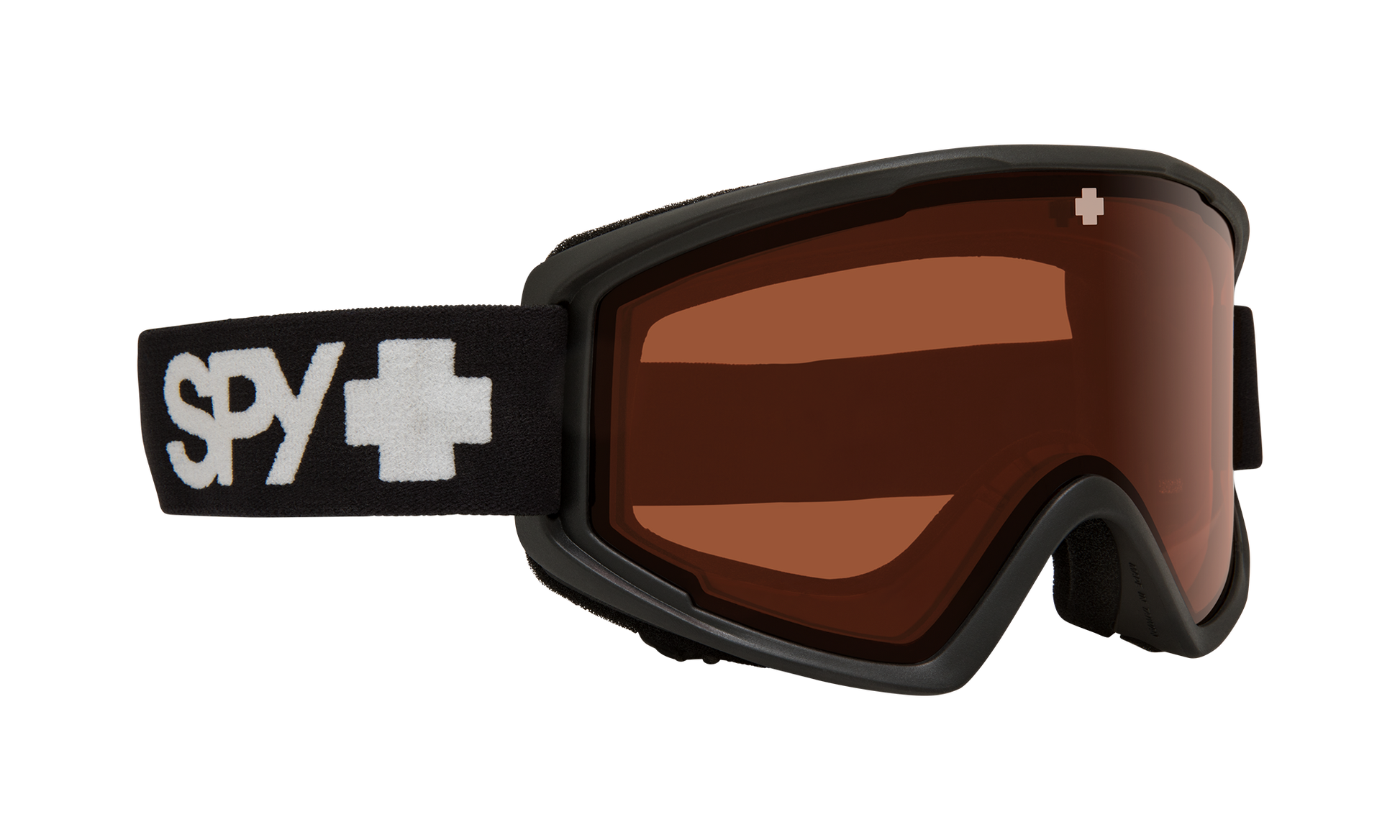 SPY Crusher Snow Goggle Goggles  HD LL Persimmon Matte Black One Size
