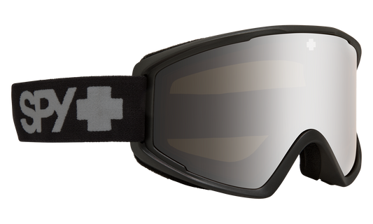 SPY Crusher Elite Snow Goggle Goggles  Bronze with Silver Spectra Mirror + Persimmon Matte Black One Size